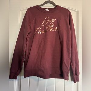 "Dog Mother" pullover